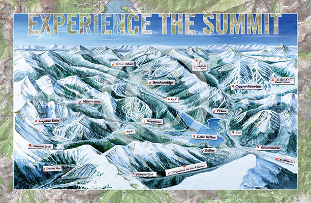 Experience the Summit Poster 36" x 24"