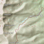 Topographic with shaded-relief Tenmile Range