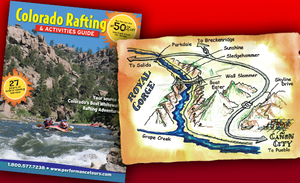 Performance Tours Rafting Maps