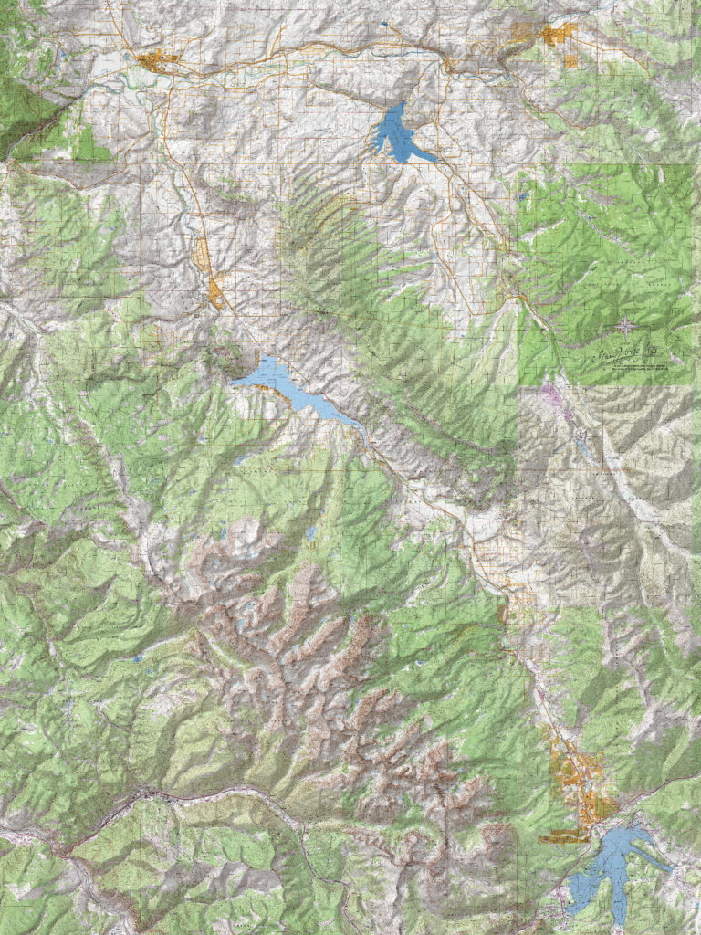 Lower Blue River Valley Map